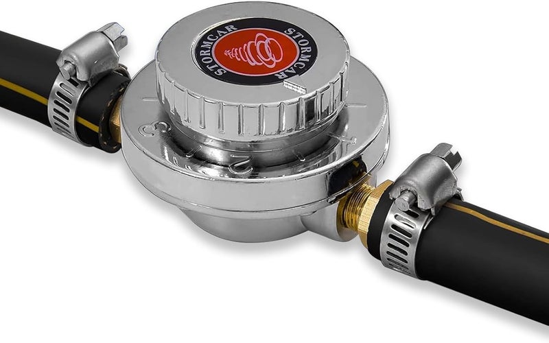 LVOUP Manual Adjustable 1-5 PSI Fuel Pressure Regulator Carburetor Carb Fuel Pump Kit - Image 3